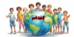 تعبير أو برجراف عن عيد الطفل بالإنجليزي والعربي